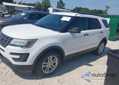 2017 Ford Explorer from USA, damaged, VIN 1FM5K8B86HGA08488